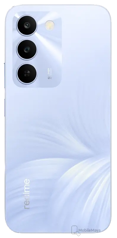 Realme C100 5G Blooming Purple Back Side Image