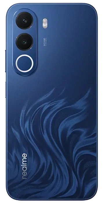 Realme C100x 4G Deepblue Tides Back Side Image