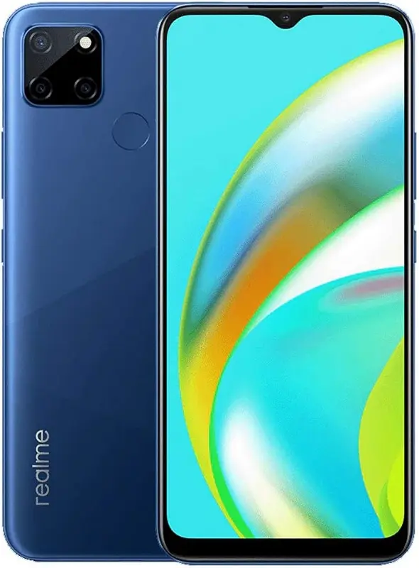 Realme C12 Marine Blue official Image