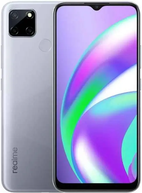 Realme C12 silver official Image