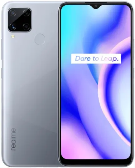 Realme C15 Qualcomm Edition Power Silver official Image