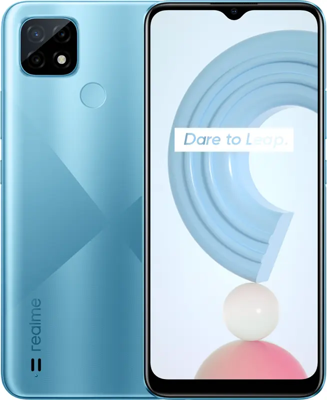 Realme c21 Cross Blue official Image