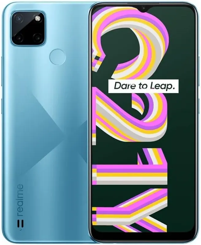 Realme C21Y Cross Blue official Image