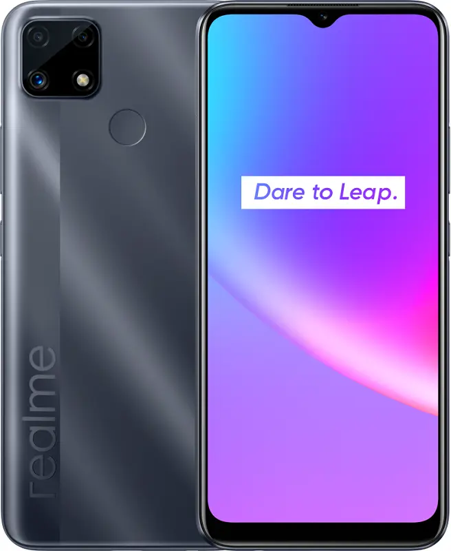 Realme C25 Water Gray official Image