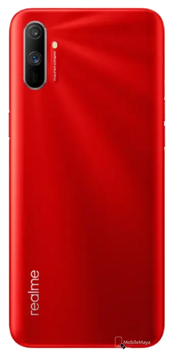 Realme C3 back side