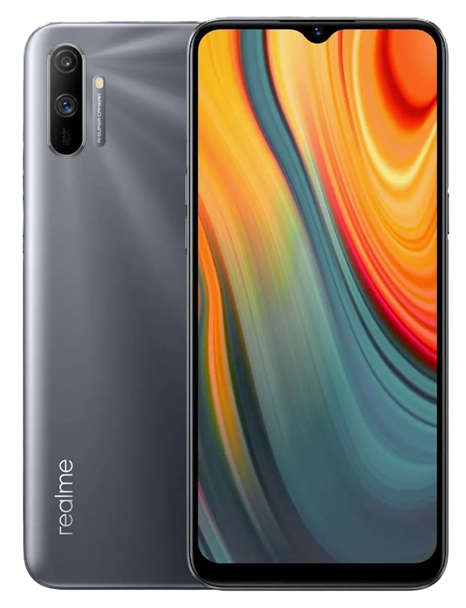 Realme C3 Volcano Grey color