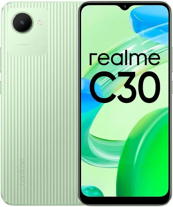 Realme C30 Bamboo Green official Image