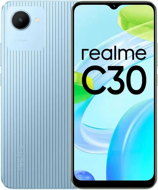 Realme C30 Lake Blue front Image