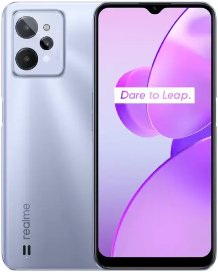 Realme C31 Light Silver official Image