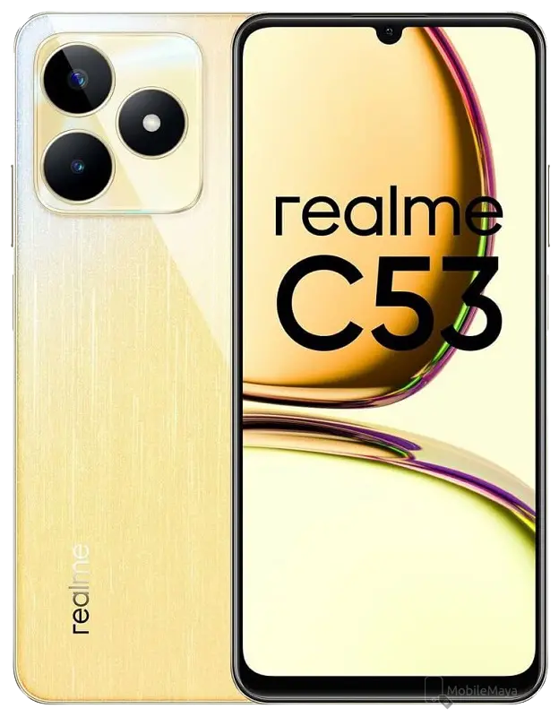 Realme C53 Champion Gold official image