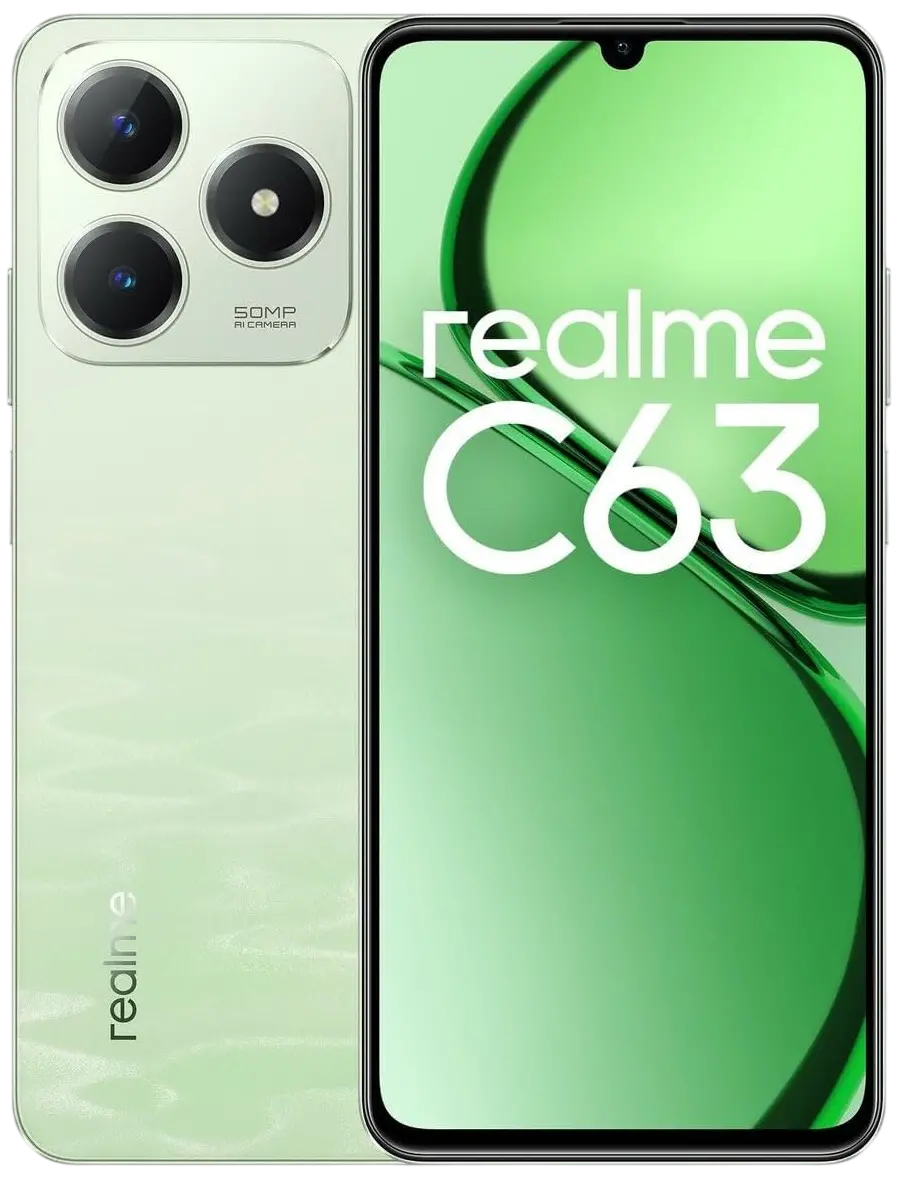 Realme C63 Jade Green Official Image
