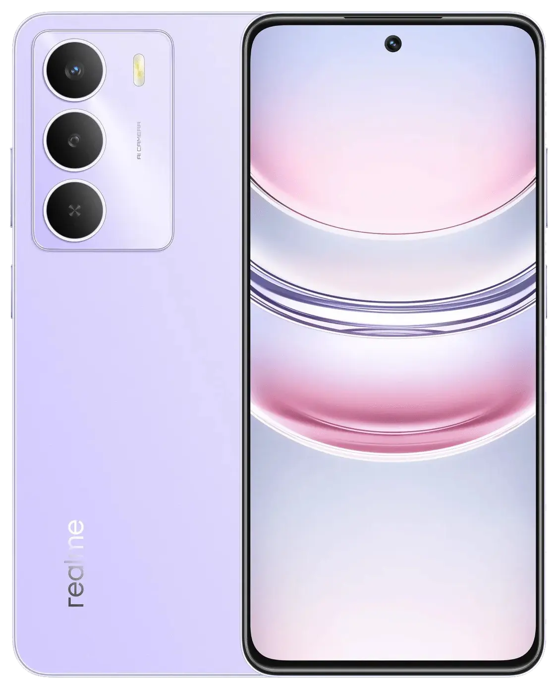 Realme C73 5G Crystal Purple Image.