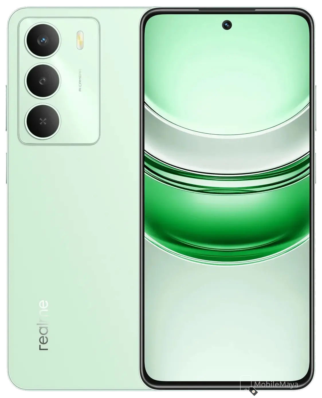Realme C73 5G Jade Green Image.