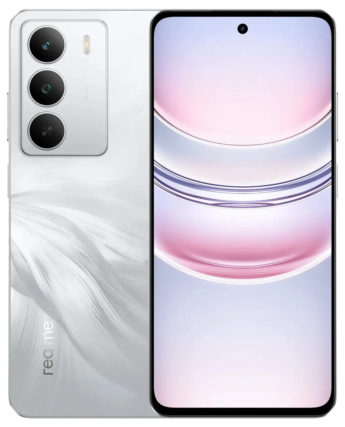 Realme C75 5G Lily White Image.