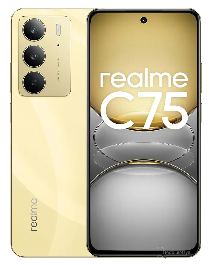 Realme C75 Gold Image