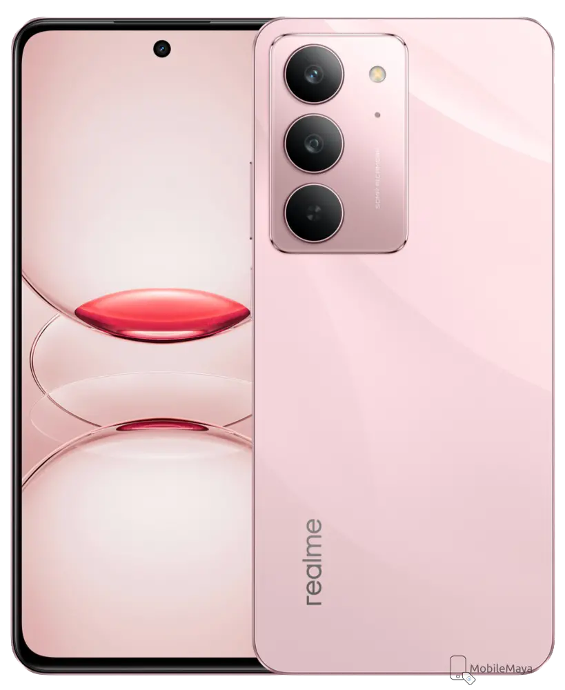 Realme C75x Coral Pink Official Image.