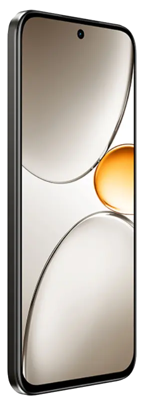 Realme C85 4G Swan Black Front Side Image.