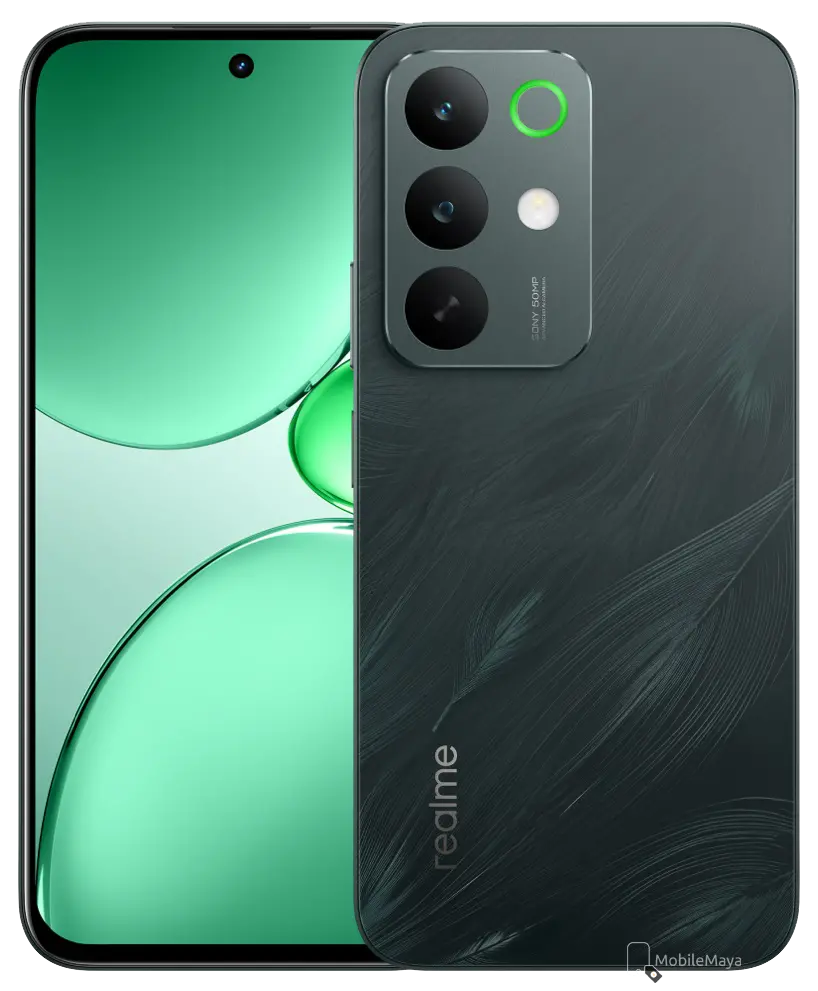 Realme C85 5G Peacock Green Official.