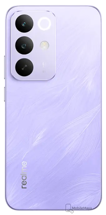 Realme C85 Pro 4G Parrot Purple Back Image.