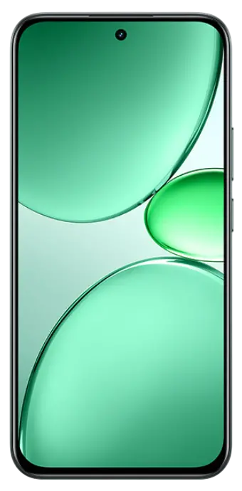 Realme C85 Pro 4G Peacock Green Front Image.