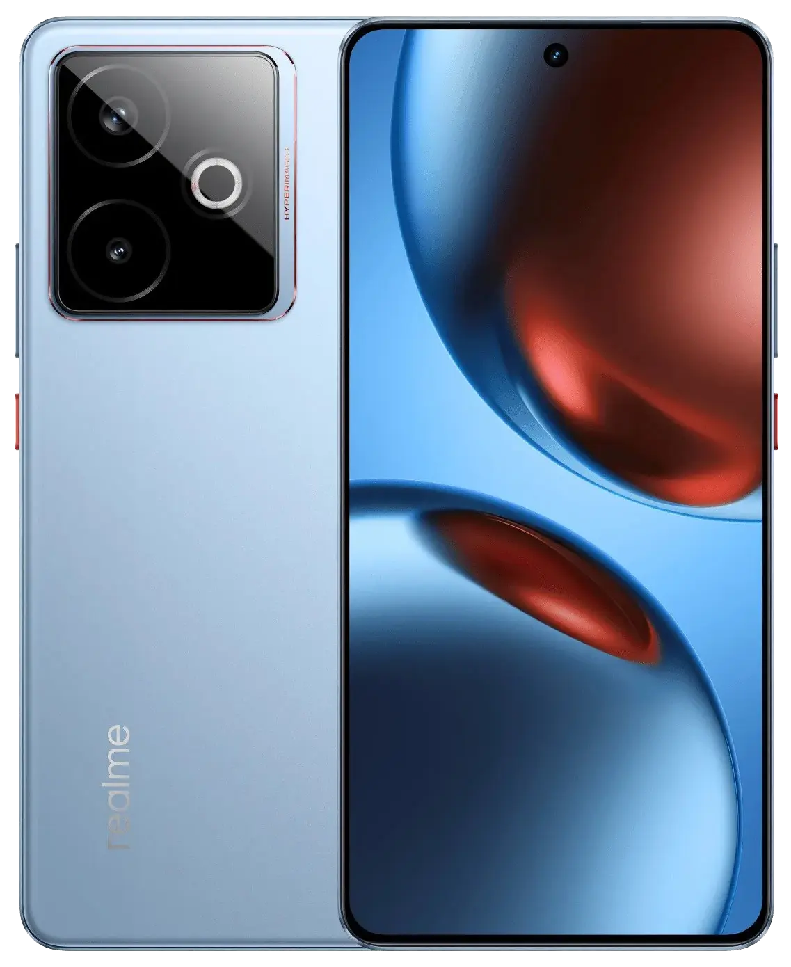 Realme GT 7T 5G IceSense Blue Official.