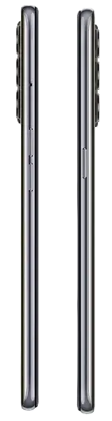 Custodia Per Realme GT Master Edition - Ultra Sottile Rigida Trasparente, Doppio Strato PC + TPU Antiurto, Bumper In Silicio, Bianca