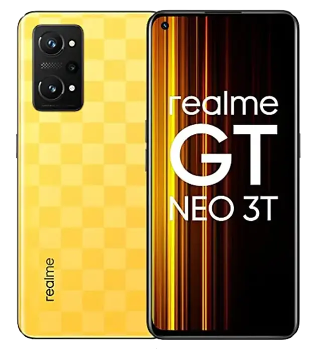 Realme GT Neo 3T Dash Yellow color