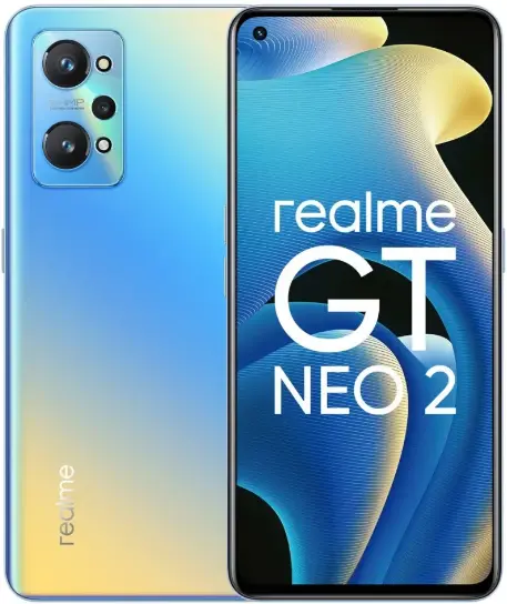Realme GT Neo2 blue official Image