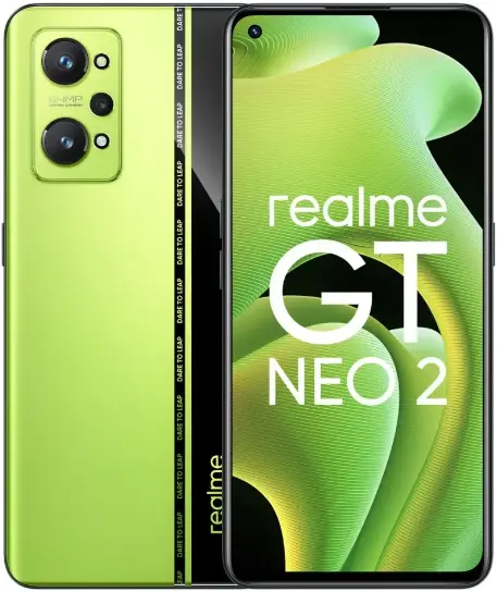 Realme GT Neo2 green official Image