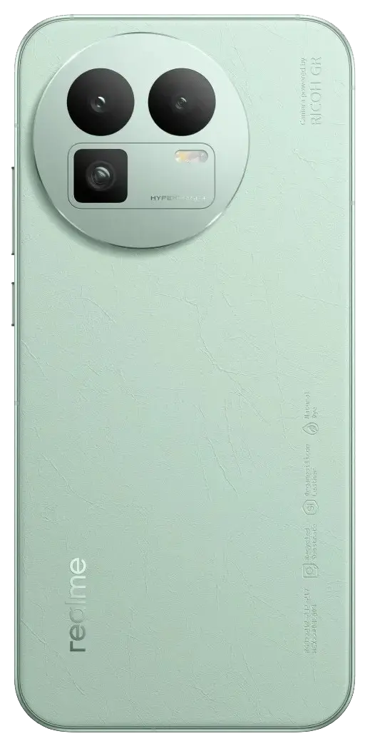 Realme GT8 5G Green Back Image.