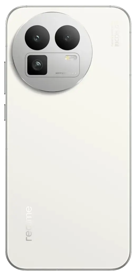 Realme GT8 5G White Back Image.