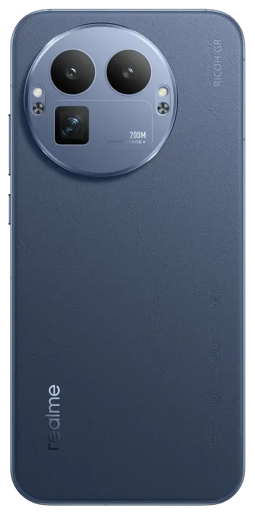 Realme GT8 Pro 5G Blue Back Image.