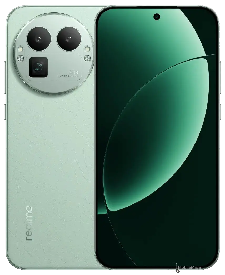 Realme GT8 Pro 5G Green Official Image.