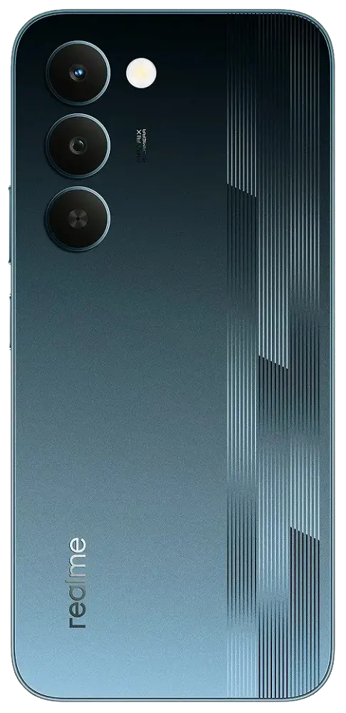 Realme Narzo 100 Lite Thunder Black Back Side Image