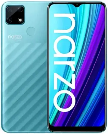 Realme Narzo 30A blue official Image