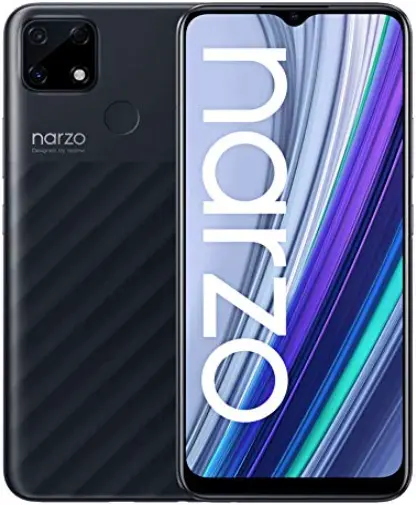 Realme Narzo 30A Laser Black official Image