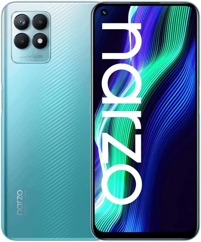 Realme Narzo 50 Speed Blue official Image