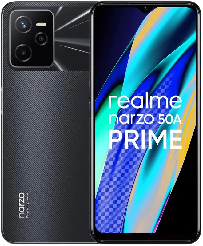 Realme Narzo 50A Prime Black official Image
