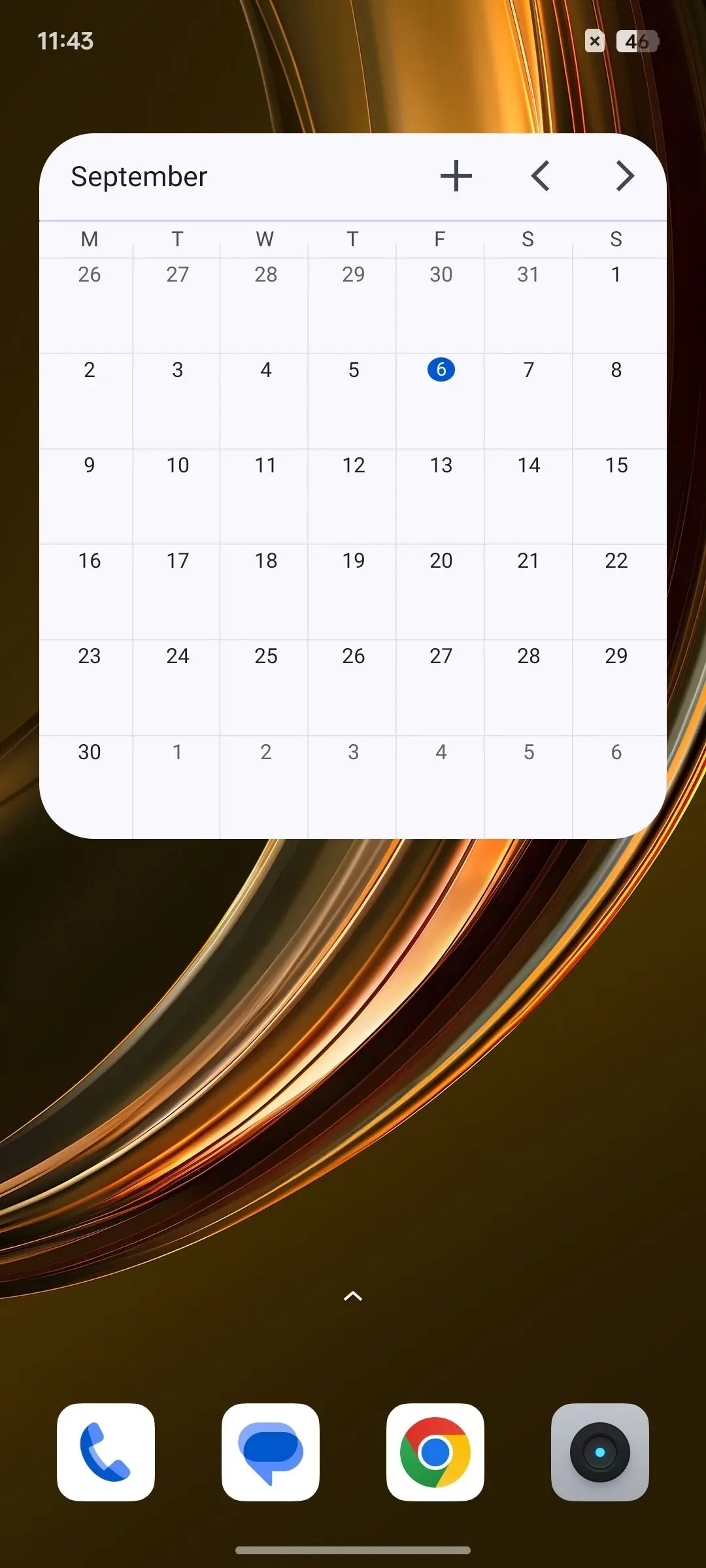 Realme Narzo 70 Turbo Screen With Widgets Image.