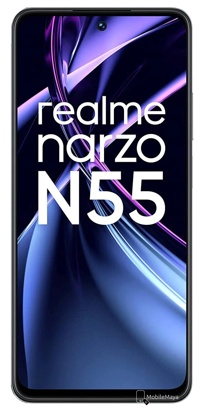 Realme Narzo N55 front side