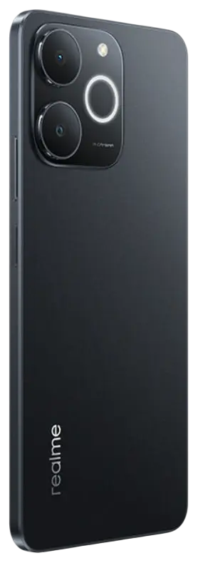 Realme Note 70 4G Obsidian Black Right Side Image.