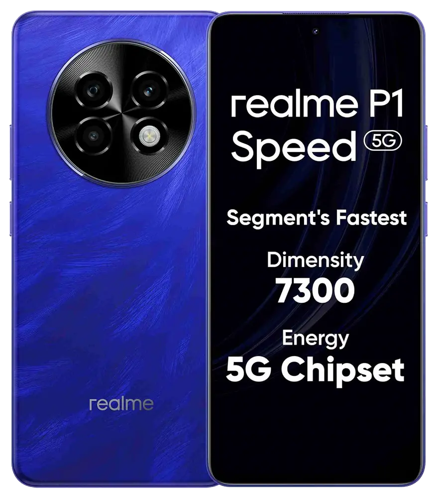 Realme P1 Speed Brushed Blue.