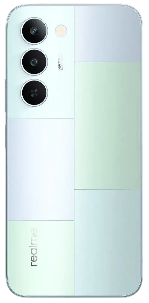 Realme P4 Lite 5G Mosaic Green Back Side Image