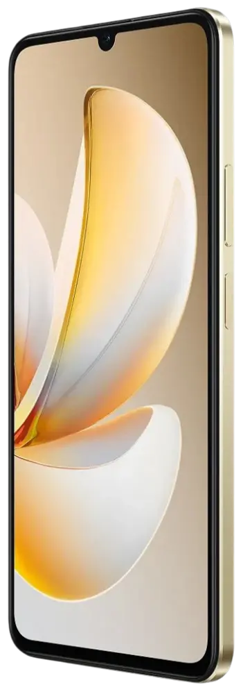 Realme P4 Lite Beach Gold Front Side Image
