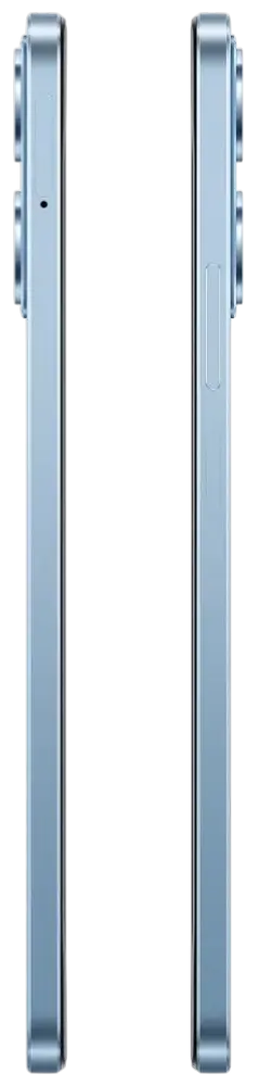 Realme P4 Lite Sea Blue Button Side Image