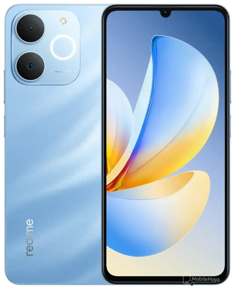 Realme P4 Lite Sea Blue Image