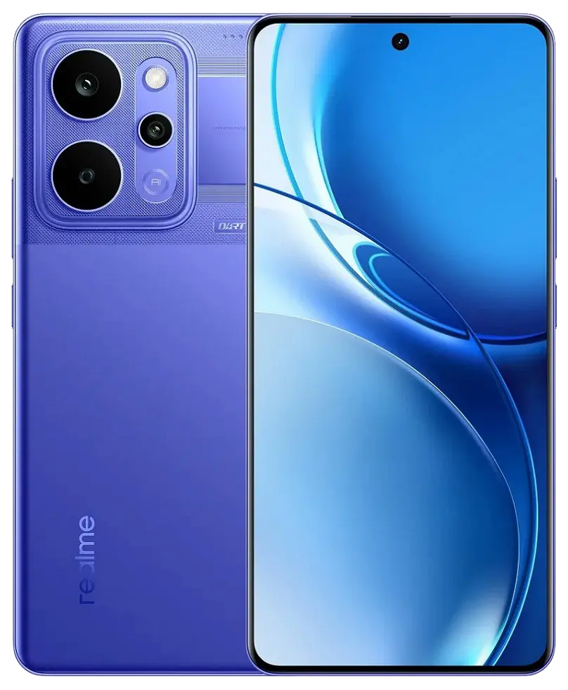 Realme P4 Power 5G Blue Official Color.