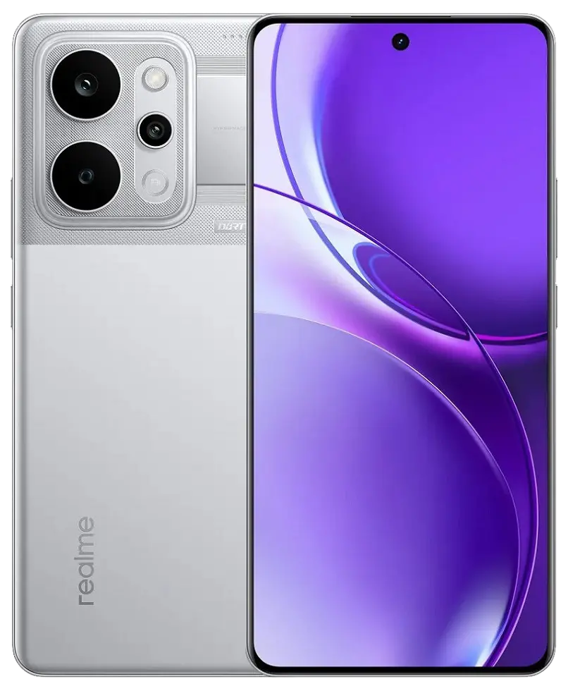 Realme P4 Power 5G Silver Official Color.