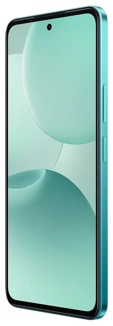 Realme P4x 5G Lake Green Front Image.