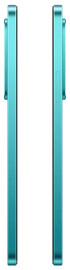 Realme P4x 5G Lake Green Power Button Image.